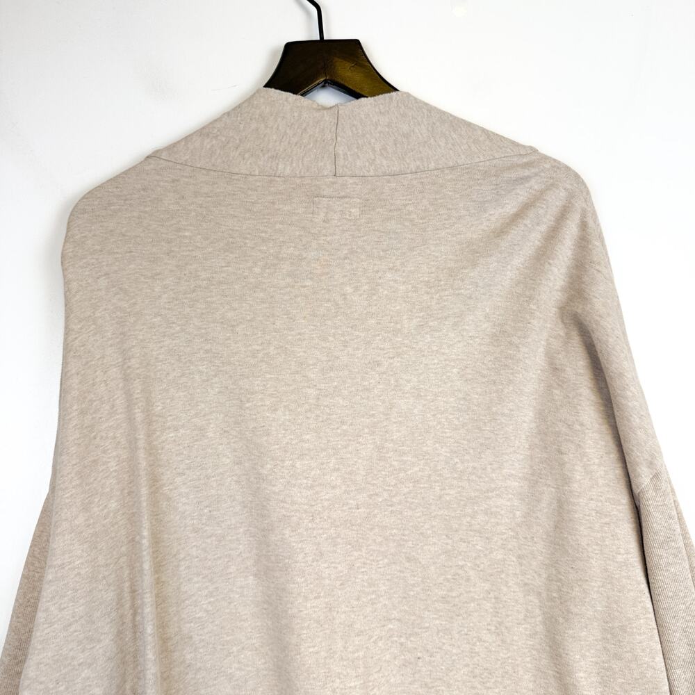 Pact Organic Cotton Womens Heather Wheat Cardigan Sweater Beige - M/L - Picture 7 of 9